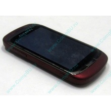 Красно-розовый телефон Alcatel One Touch 818 (Хасавюрт)