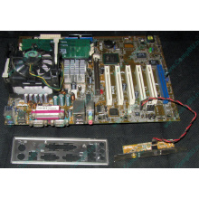 Материнская плата Asus P4PE (FireWire) с процессором Intel Pentium-4 2.4GHz s.478 и памятью 768Mb DDR1 Б/У (Хасавюрт)