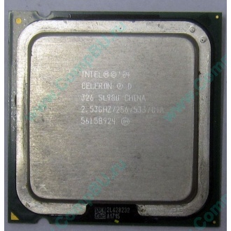 Процессор Intel Celeron D 326 (2.53GHz /256kb /533MHz) SL98U s.775 (Хасавюрт)